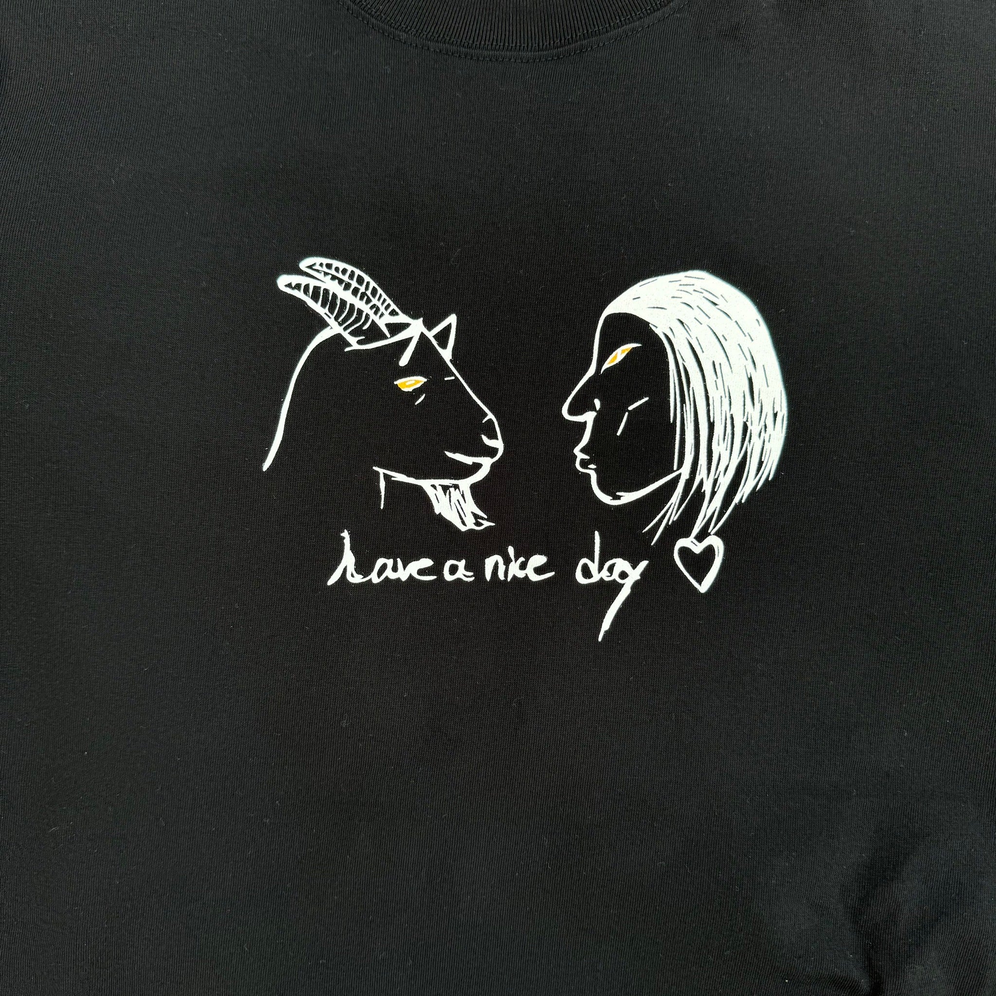 ヤギVSおろちんゆー　ビートボックスTシャツ