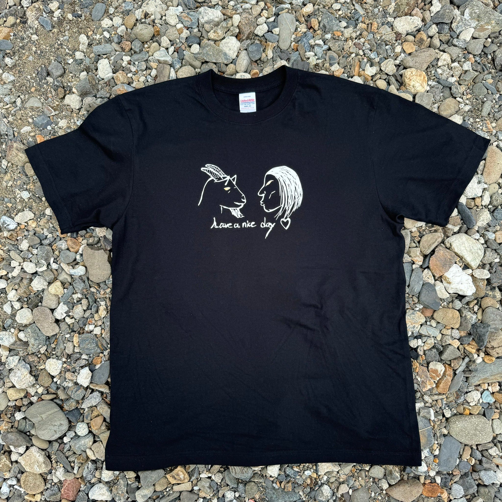 ヤギVSおろちんゆー　ビートボックスTシャツ