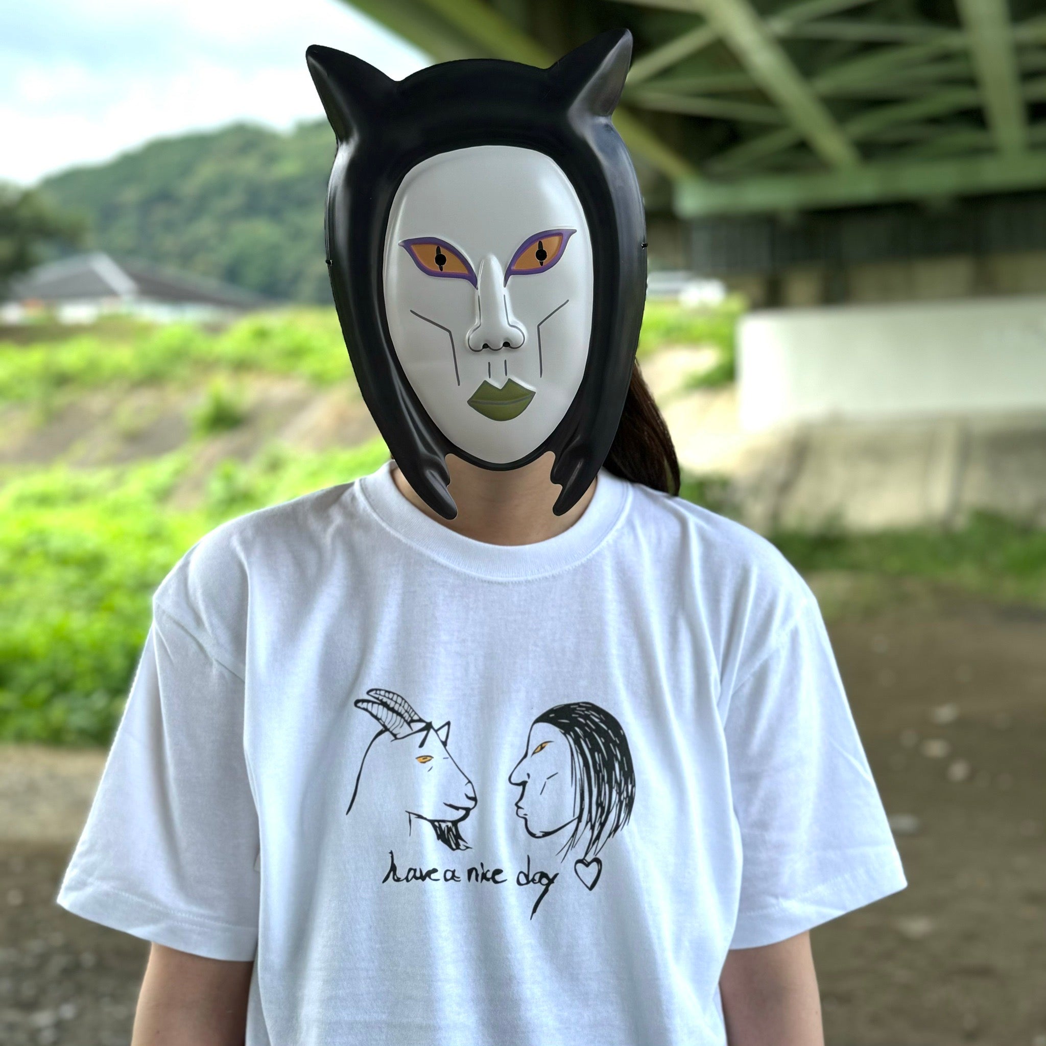 ヤギVSおろちんゆー　ビートボックスTシャツ