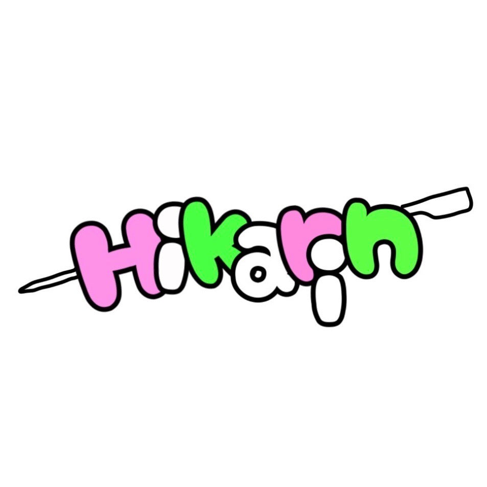 3色HIKARIN串Tシャツ　ホワイト