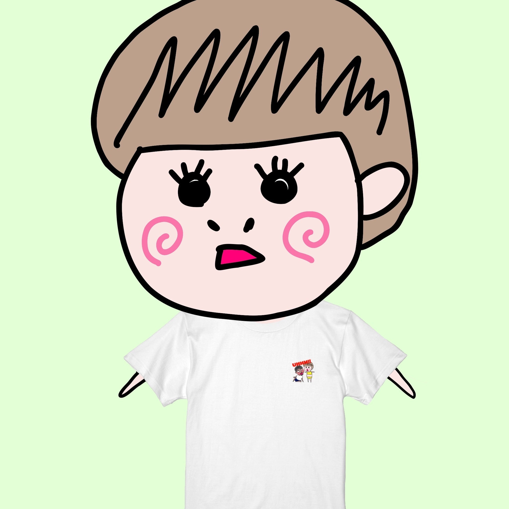 ☆UHHH!Tシャツ　白