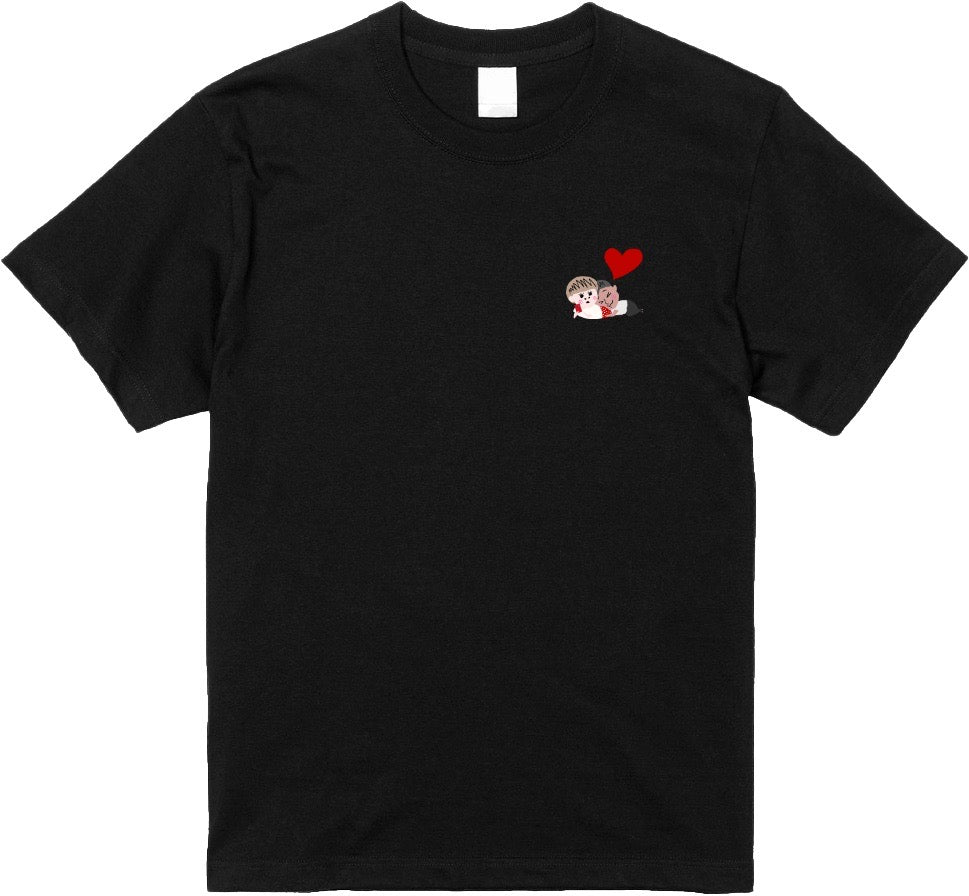 ☆ケツラブTシャツ　黒