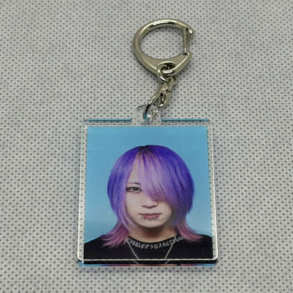 証明写真アクリルキーホルダー