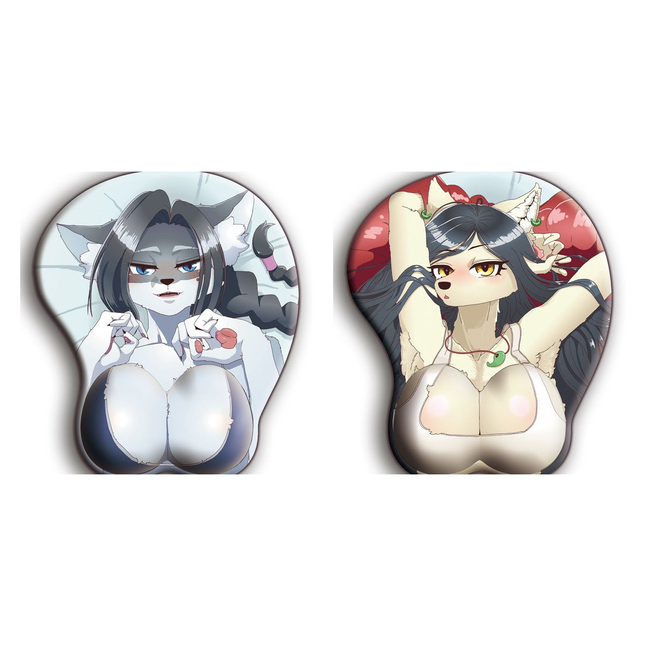 【数量限定】つかれた犬マザーズおっぱいマウスパッドセット