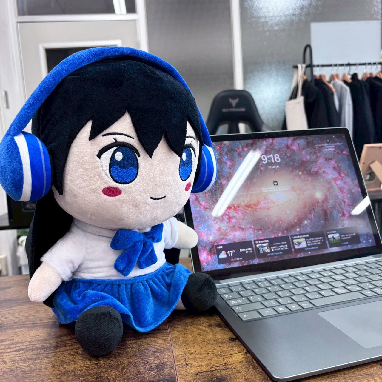 【数量限定】「若葉なぎさ」特大ぬいぐるみ＋『望月かなた』トレカ