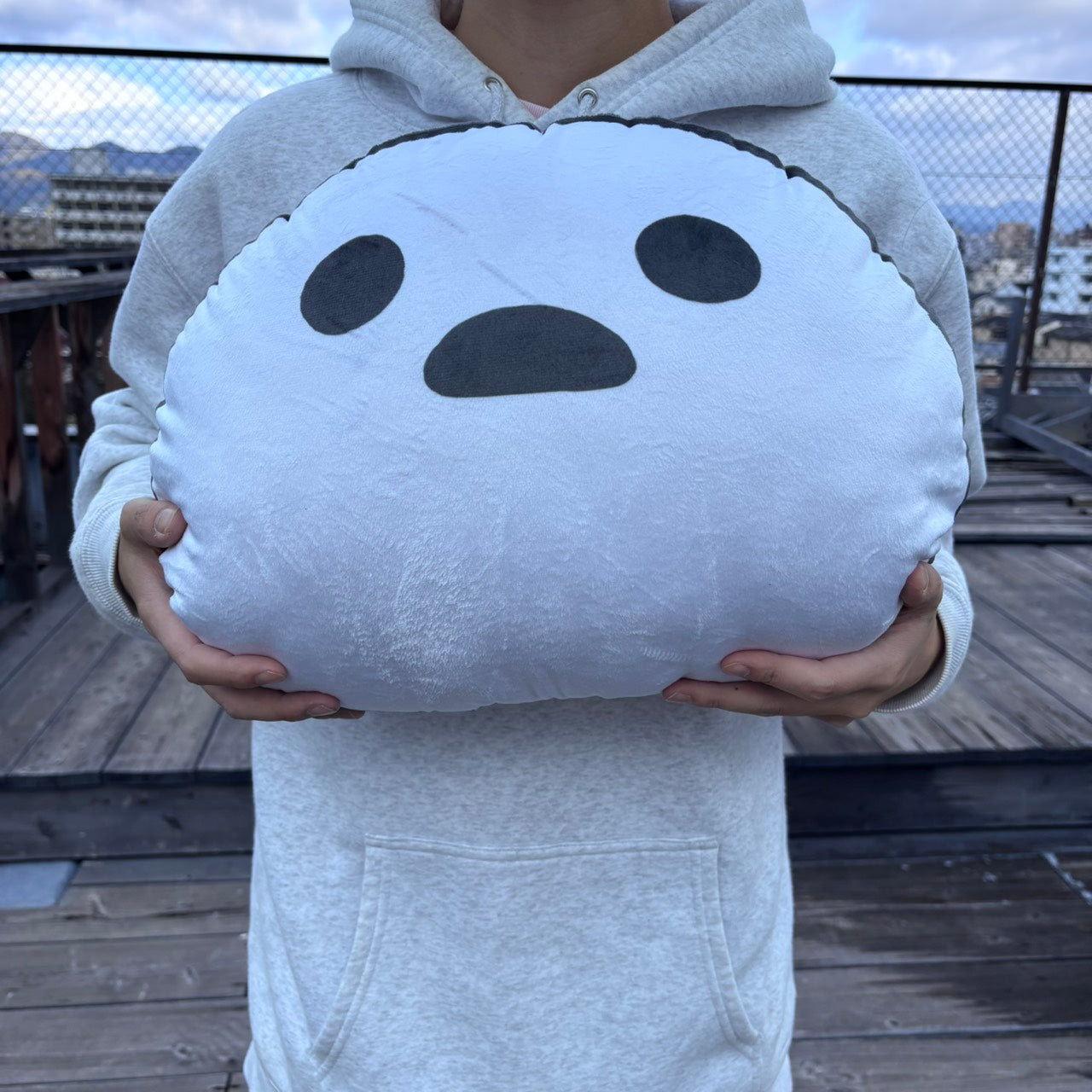 【数量限定•残りわずか！】しろまんたクッション