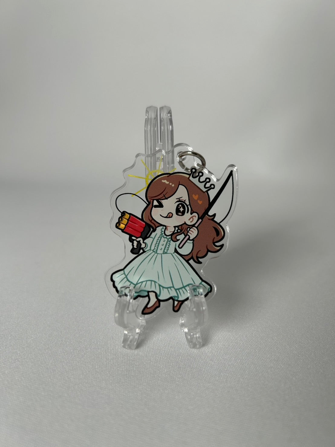 ミニキャラキーホルダー～釣りロケット～