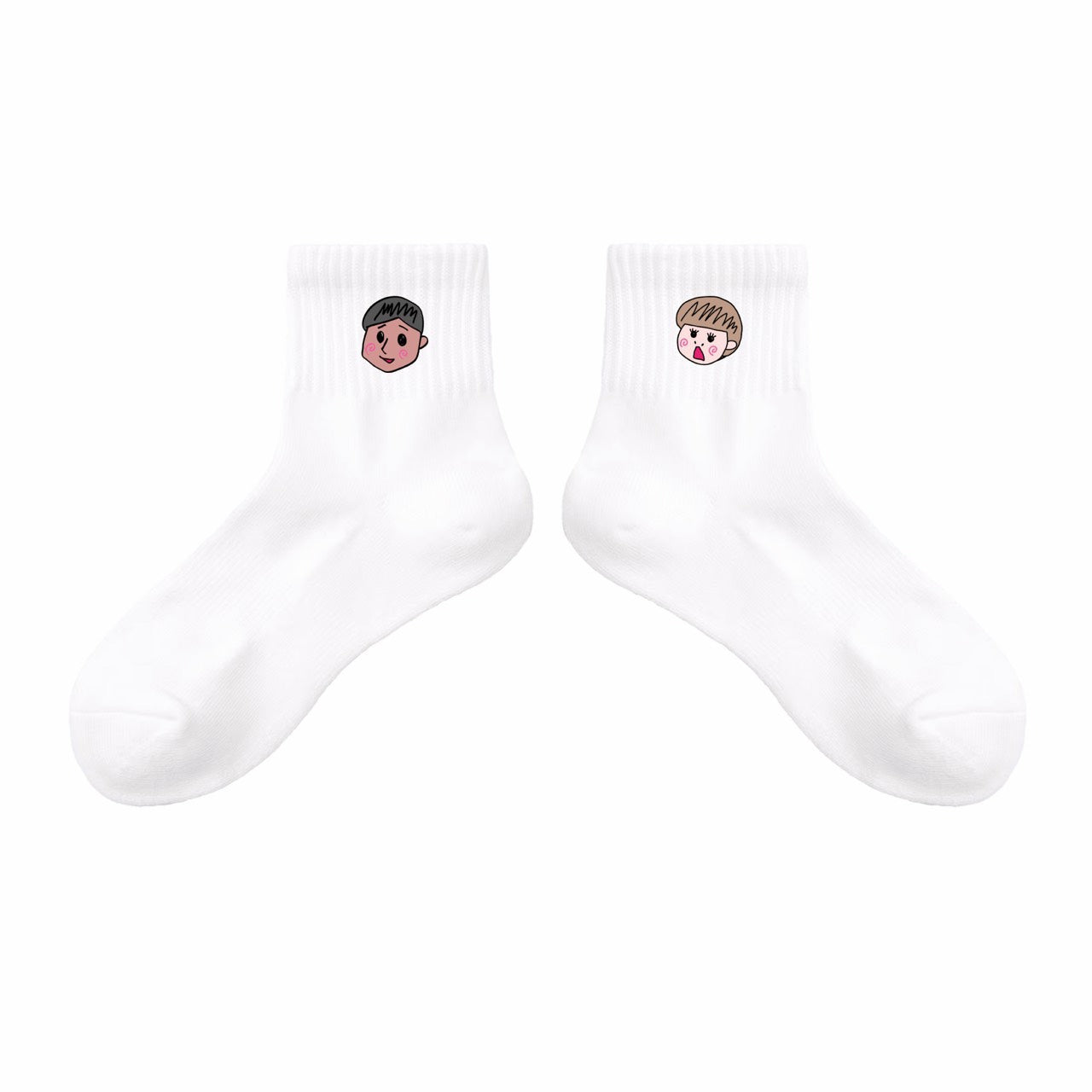 そんおくワンポイント靴下2足セット