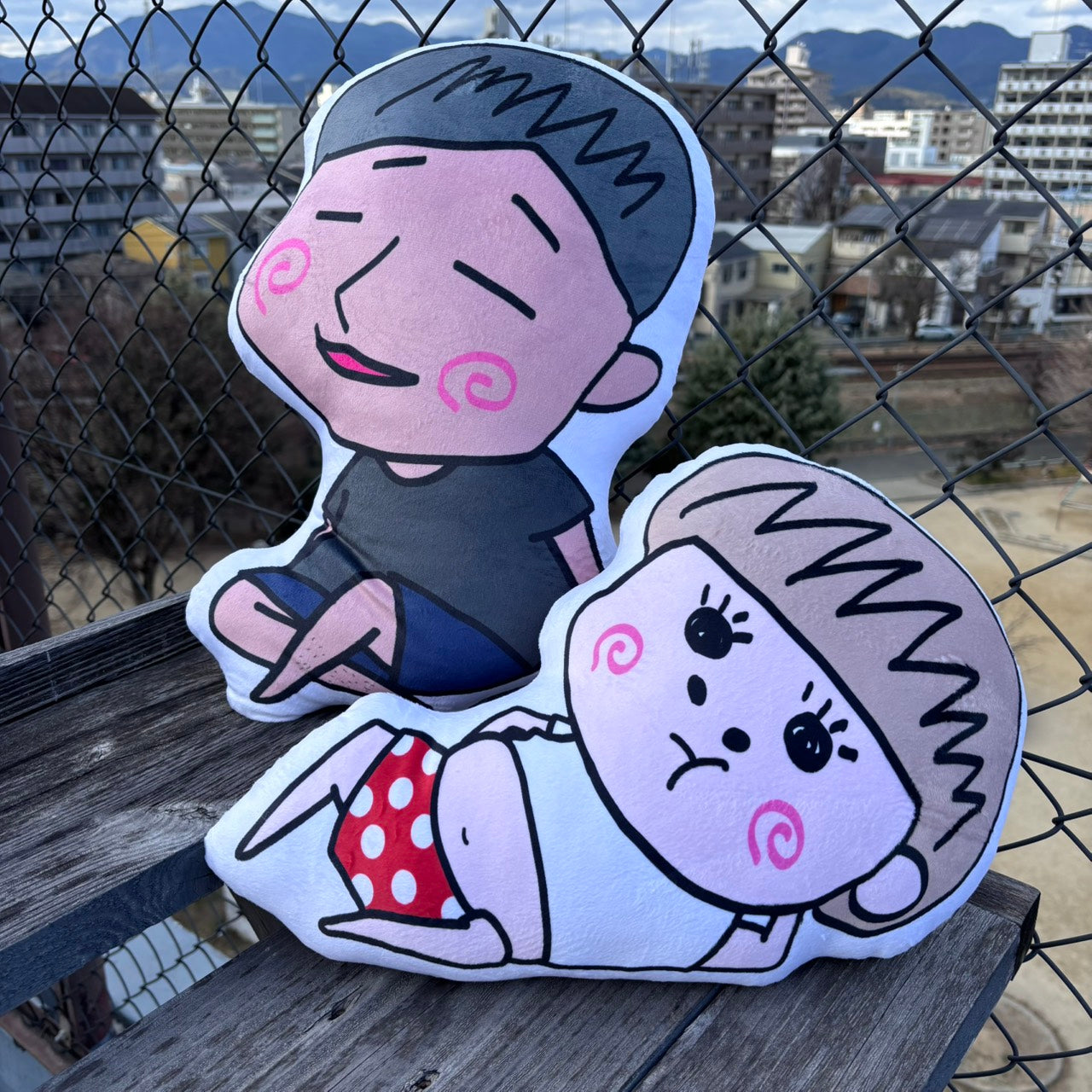 【数量限定】かなっぺとけーとくんと添い寝クッションセット