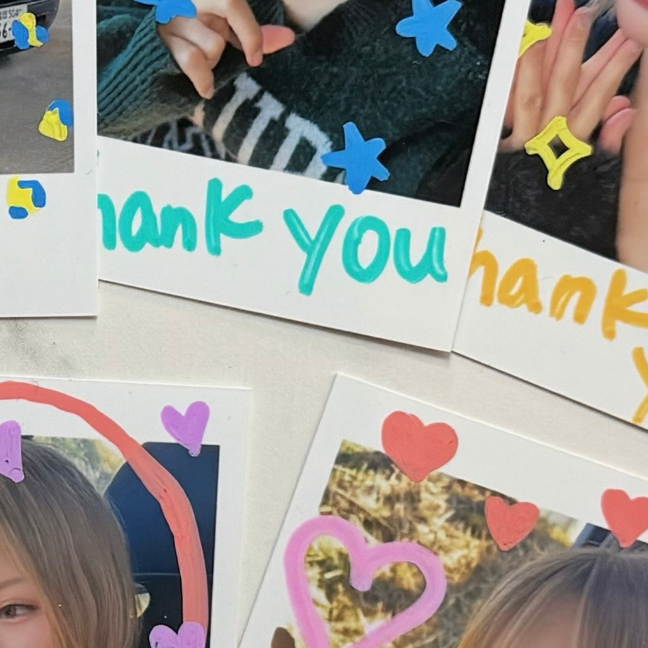 【当たり有！】直筆落書き入り撮りおろしチェキ風フォトコンプリートセット10枚(送料無料)