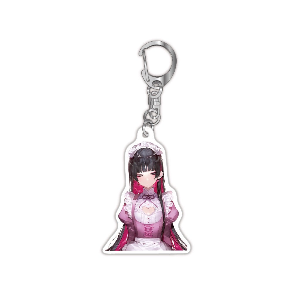 ひよこ店長アクリルキーホルダー【メイドver】