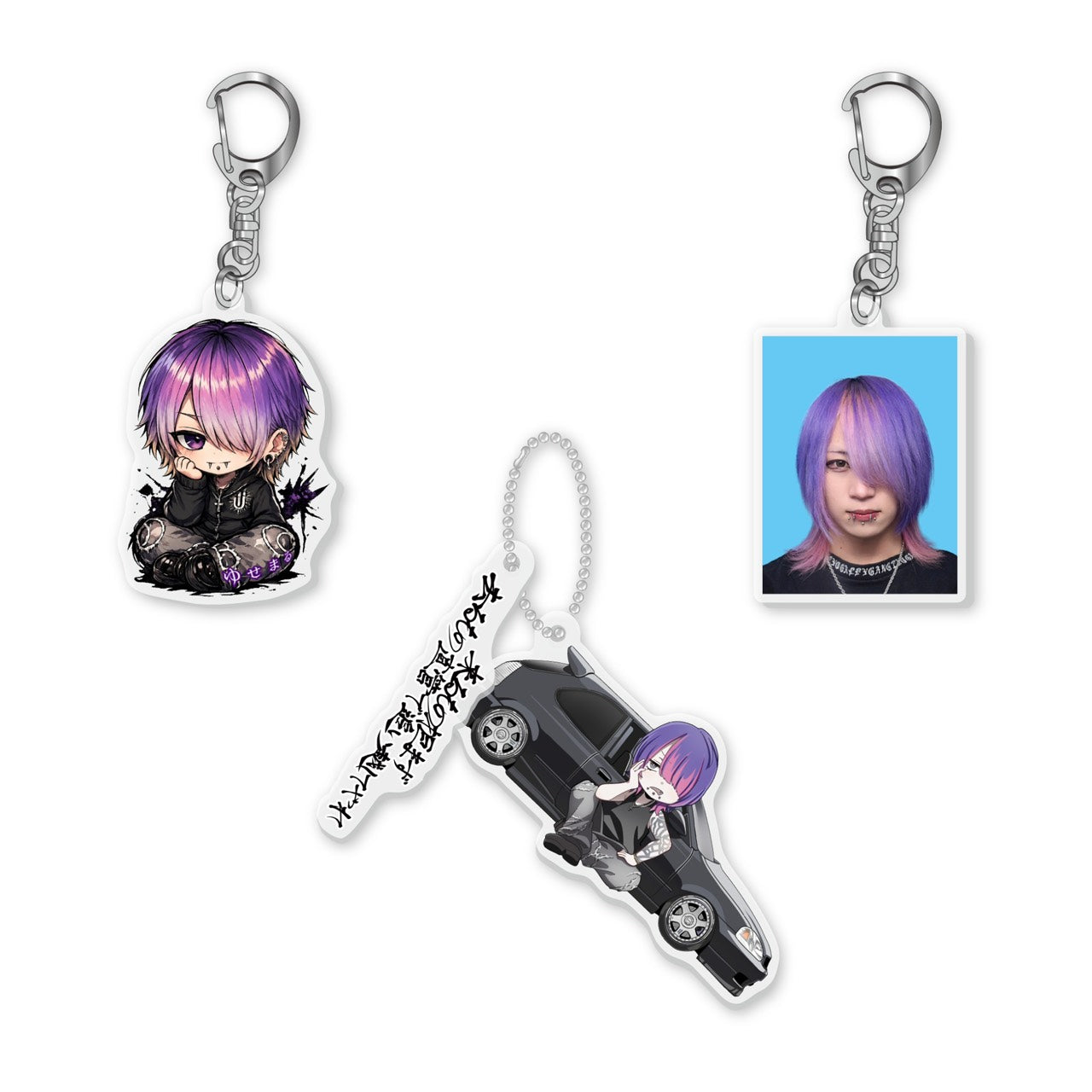 アクリルキーホルダー SET 3pcs