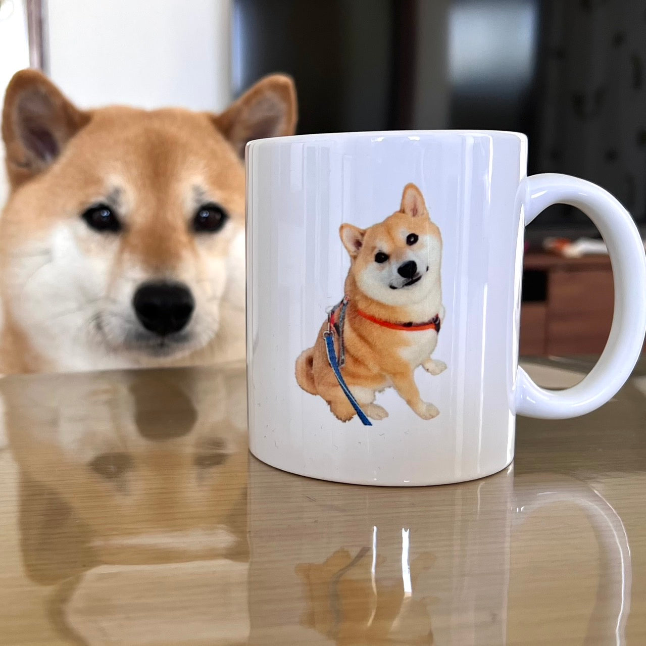 振り向きマグ