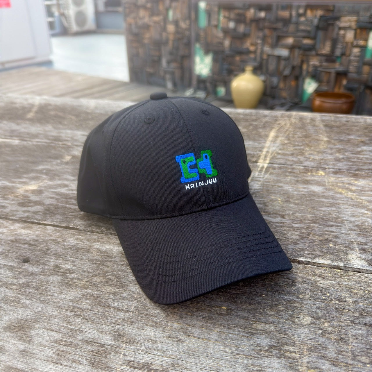 KAINJYUロゴ刺繍キャップ