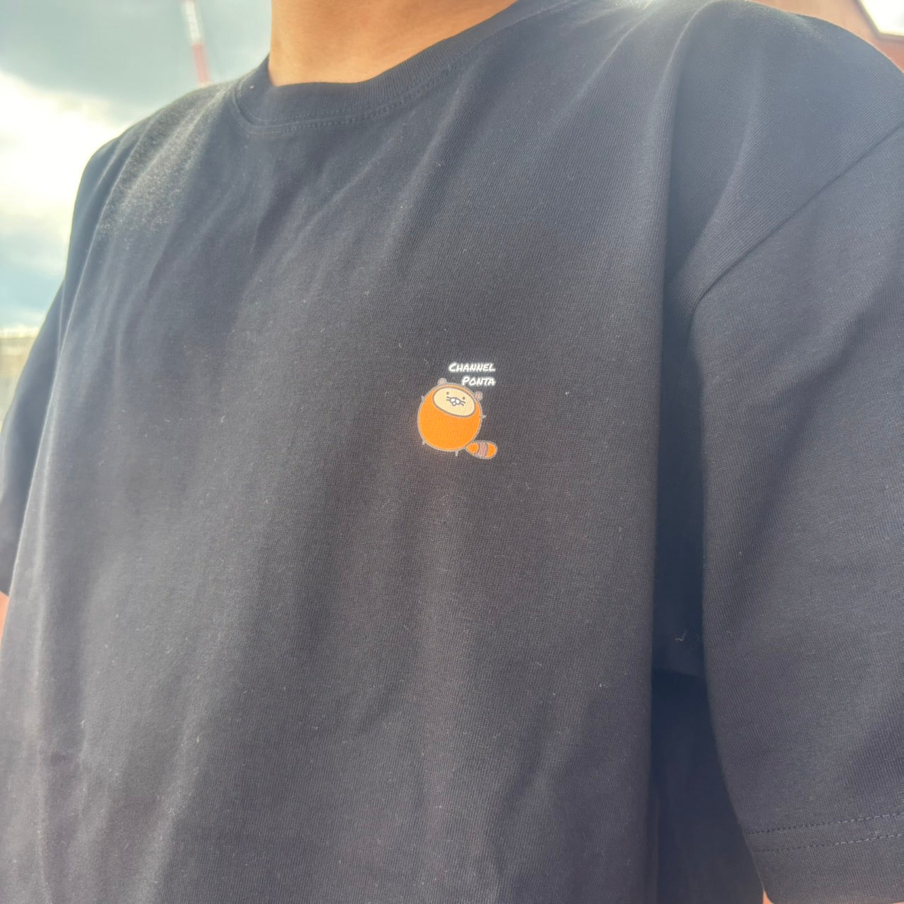 PONTA Tシャツ　ブラック