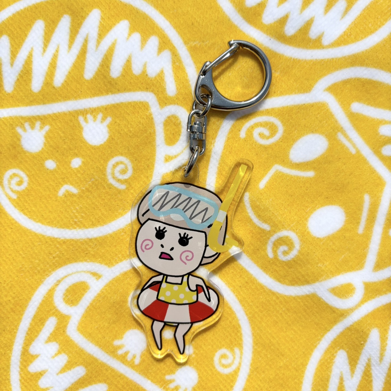 ☆水着かなっぺキーホルダー