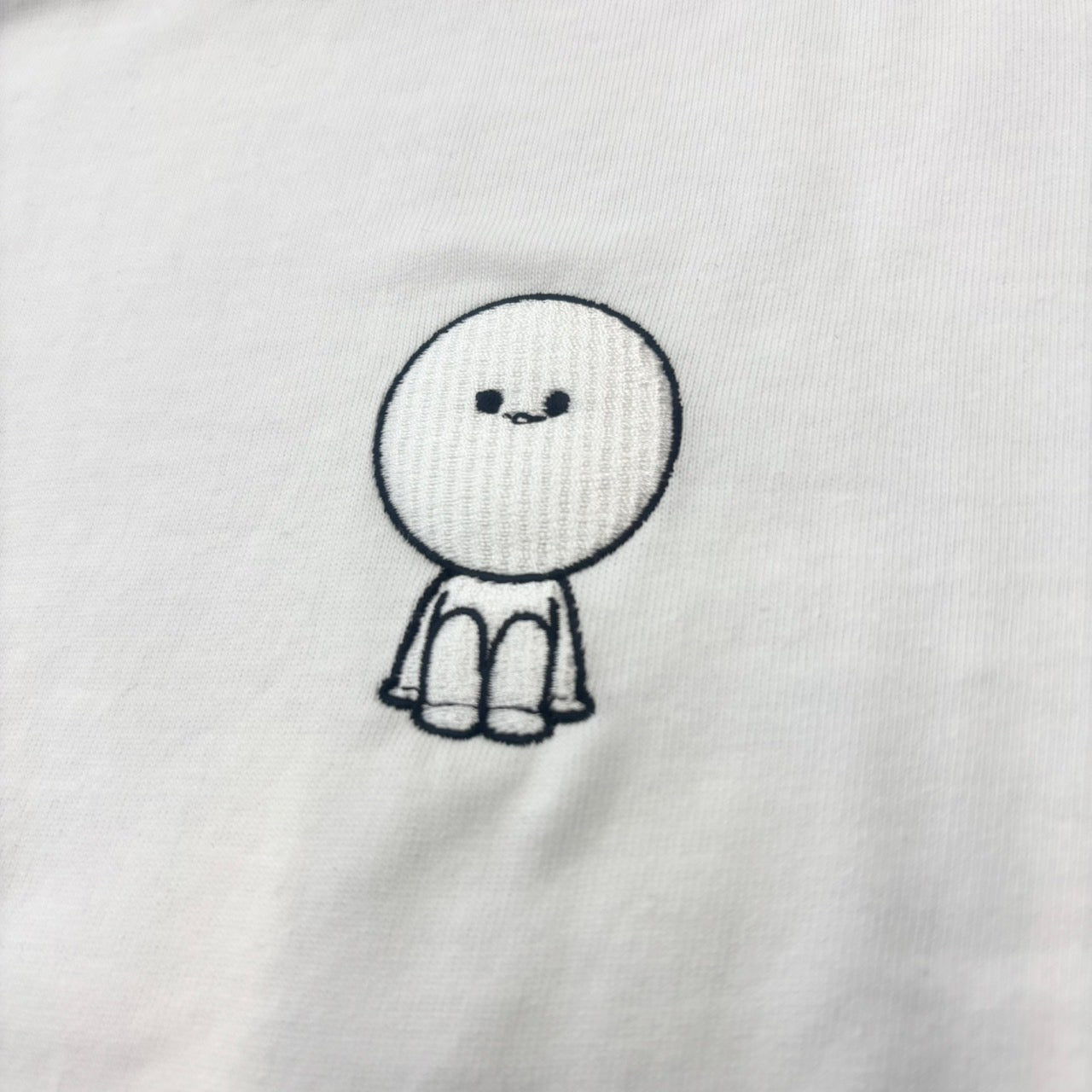 ふじこ刺繡Tシャツ　白