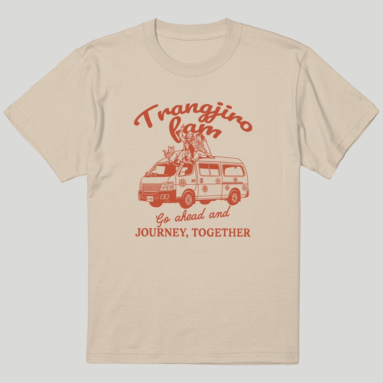 Trangjiro Fam Tシャツ ベージュ