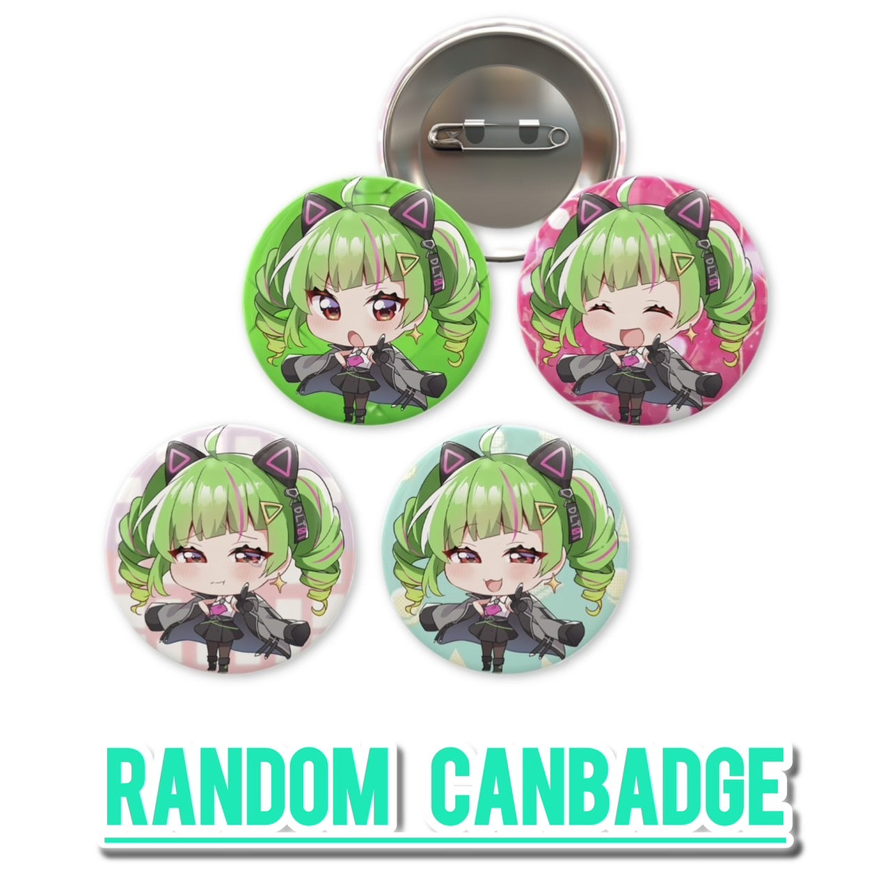 △.DELUTAYA Random Can Badge 4types