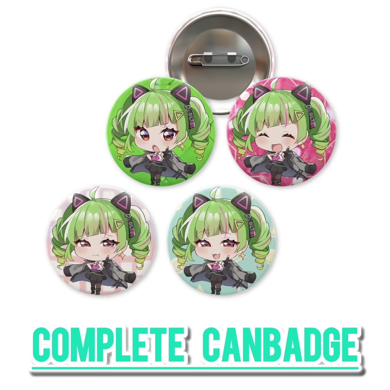 △.DELUTAYA Complete Can Badge