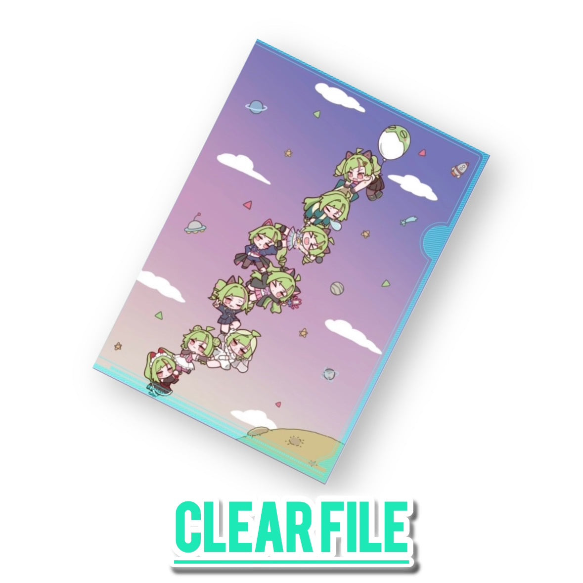△.DELUTAYA Clear File
