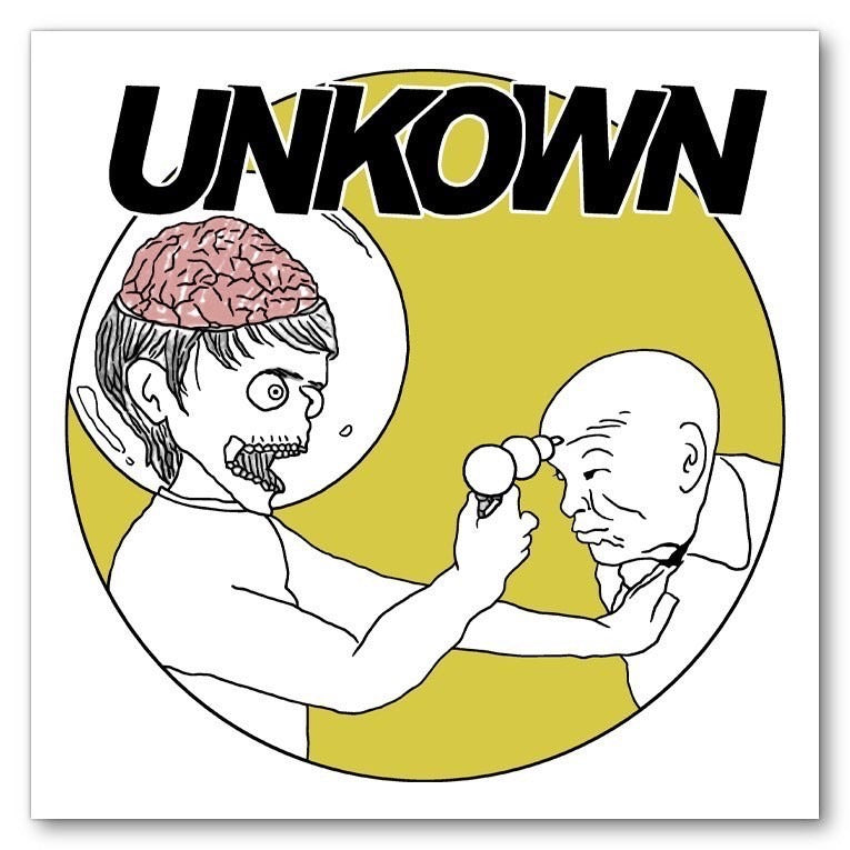 UNKNOWNステッカー(送料無料)