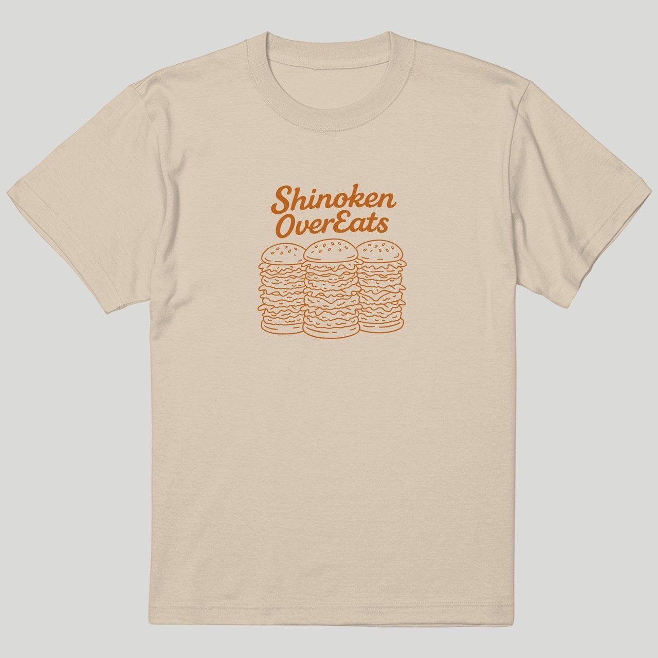 トリプルオーバーガーTシャツ