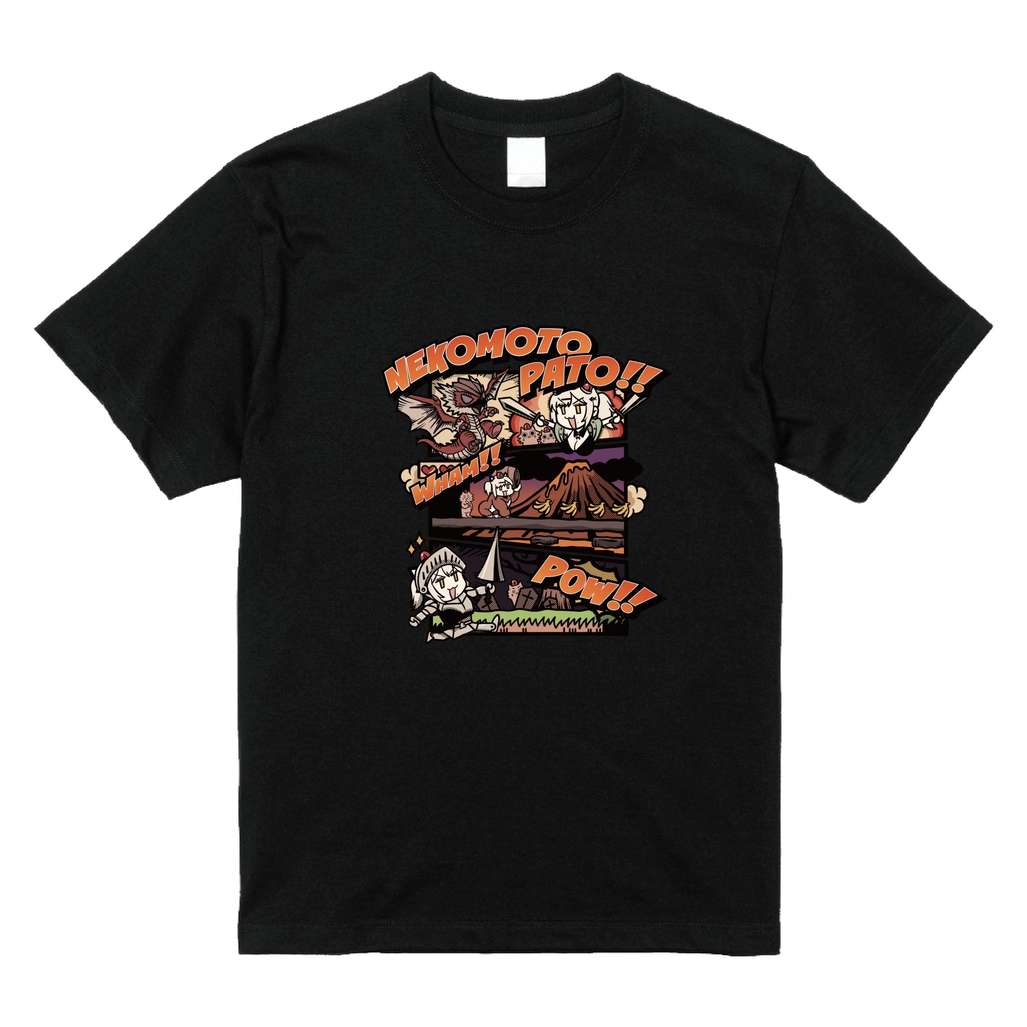 猫元パトキャラクターTシャツ