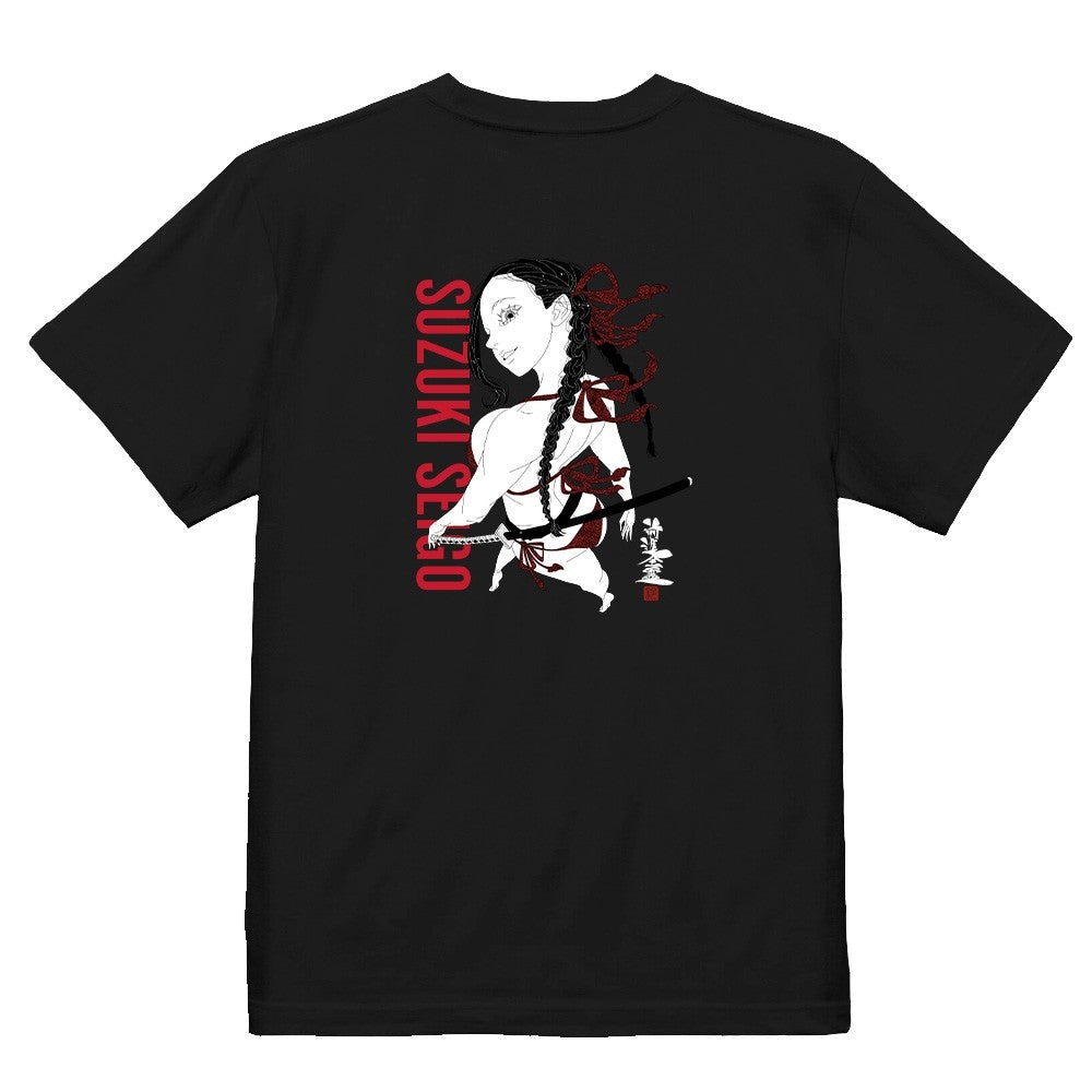 【前進全霊】両面プリントTシャツ