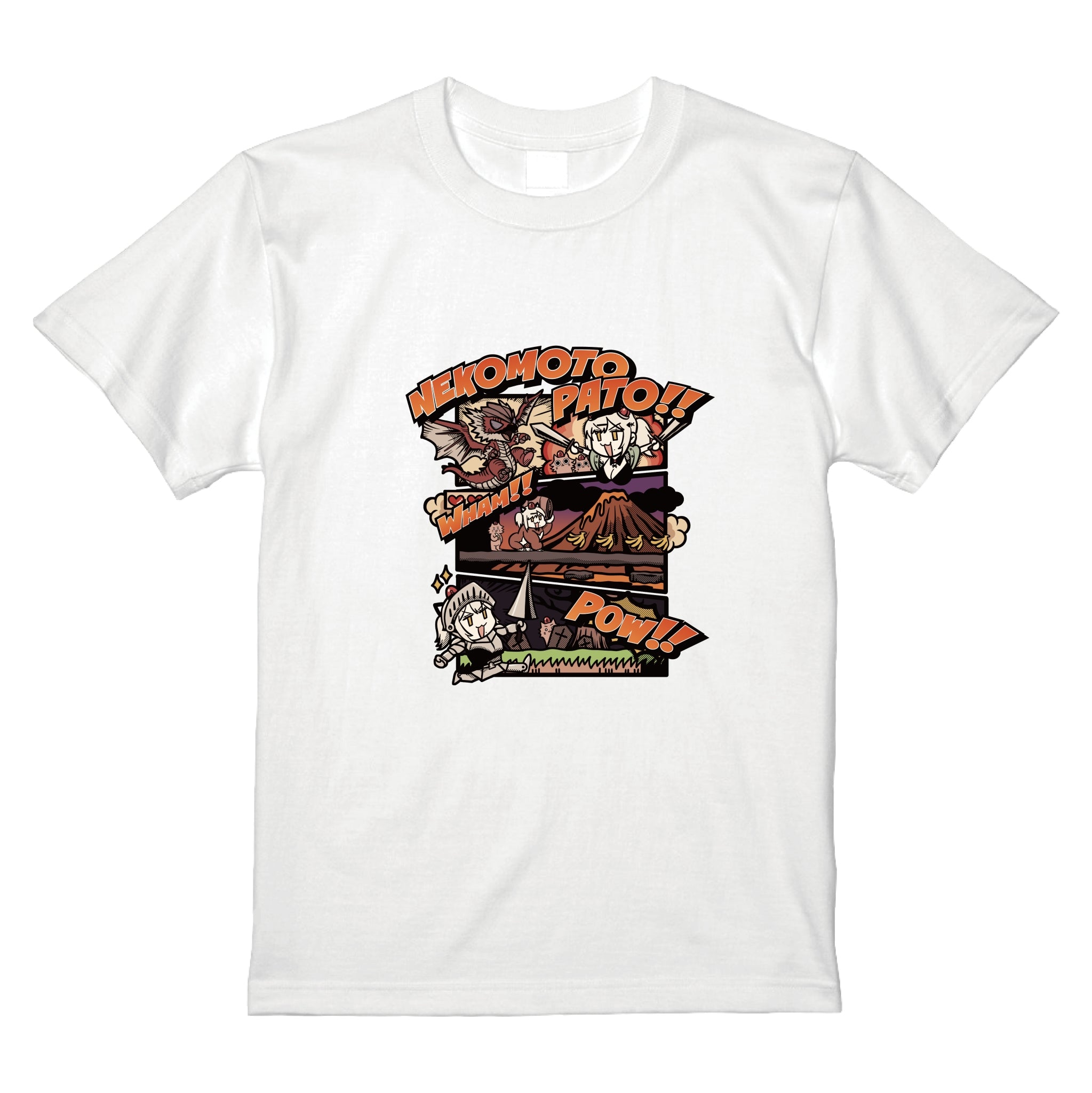 猫元パトキャラクターTシャツ