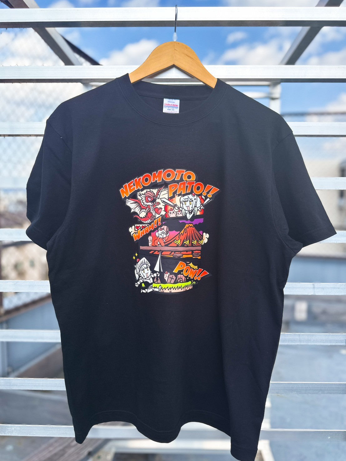 猫元パトキャラクターTシャツ