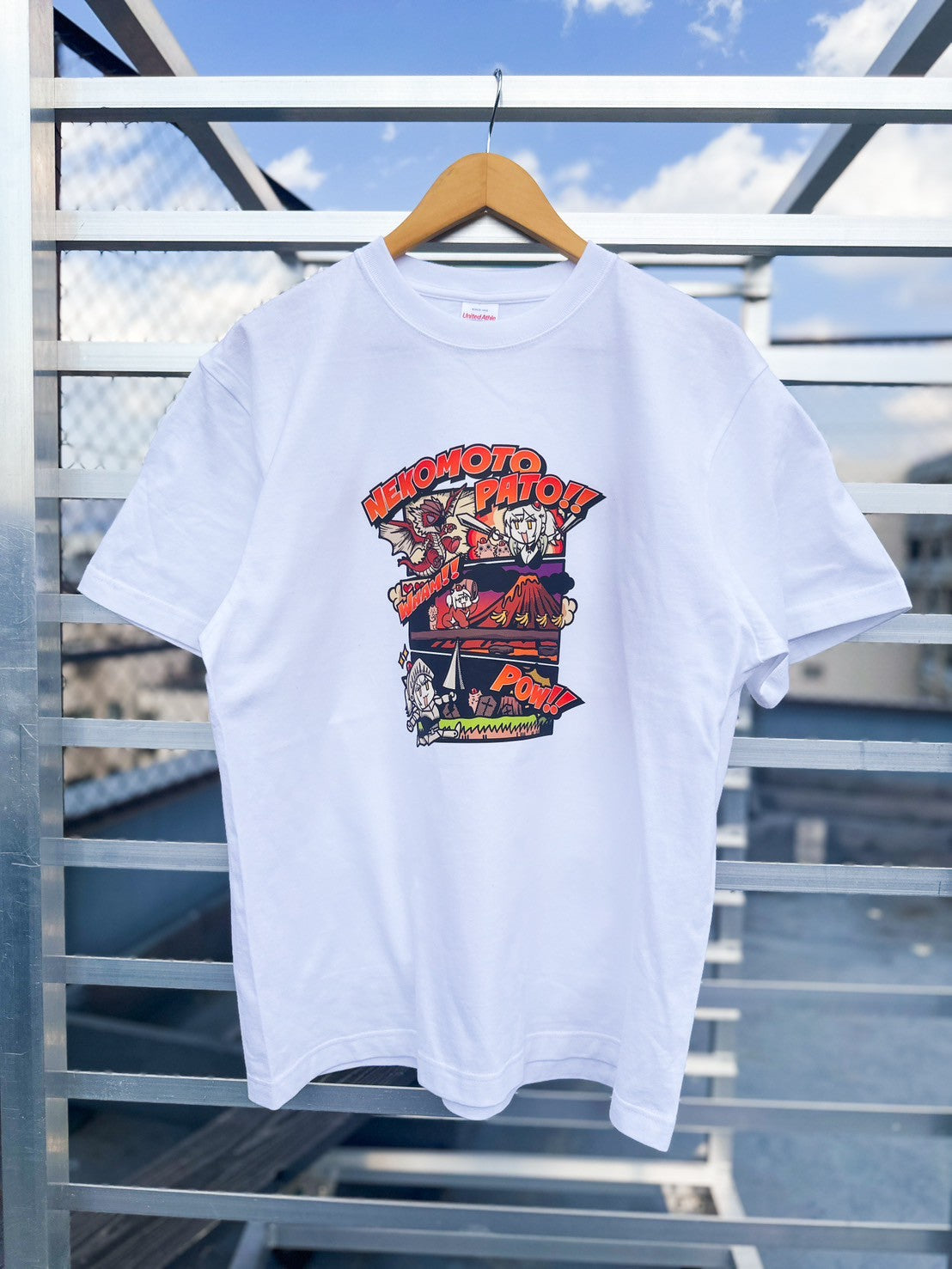 猫元パトキャラクターTシャツ