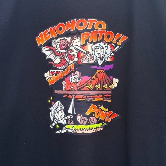 猫元パトキャラクターTシャツ