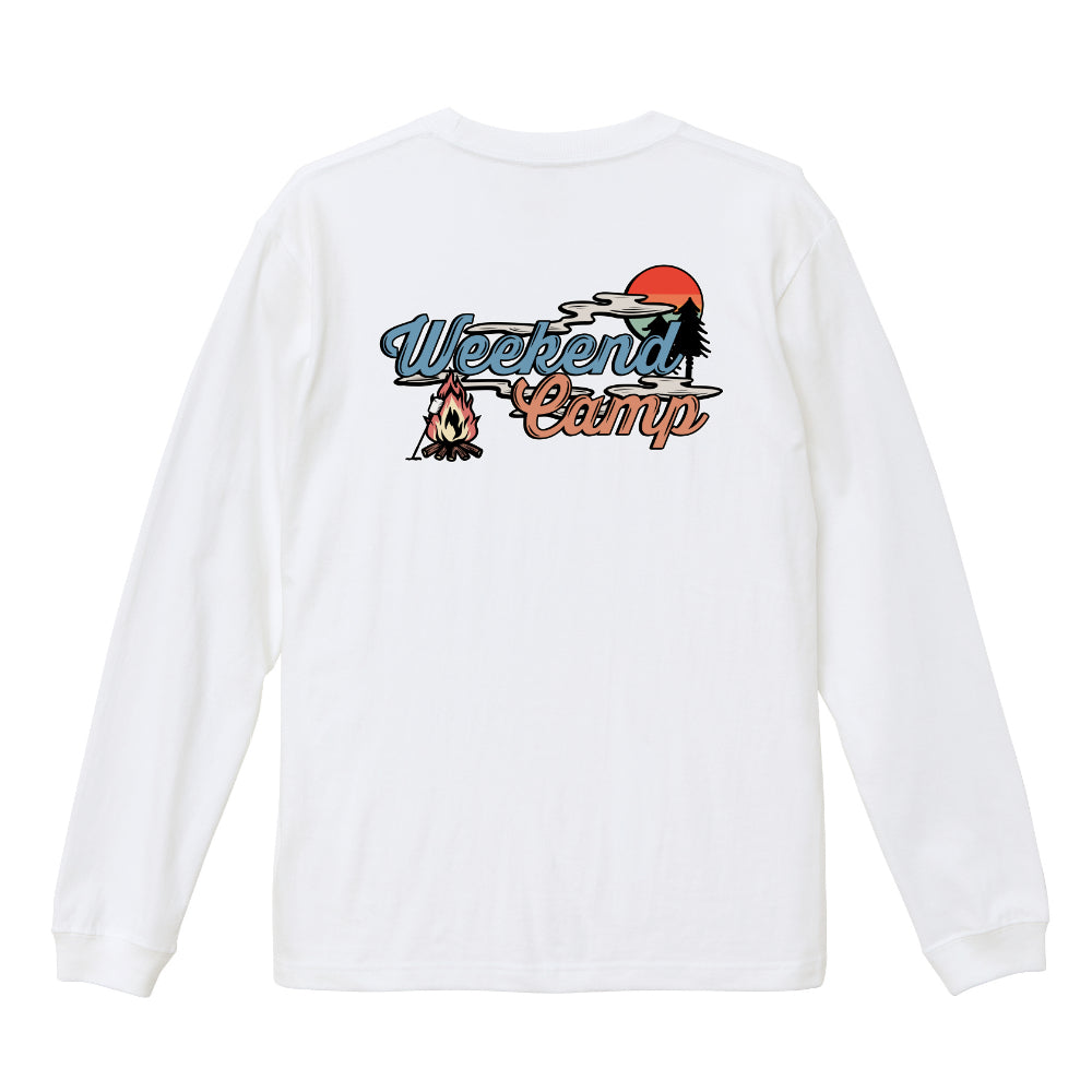 デザインロゴロングTシャツ(背面プリント)