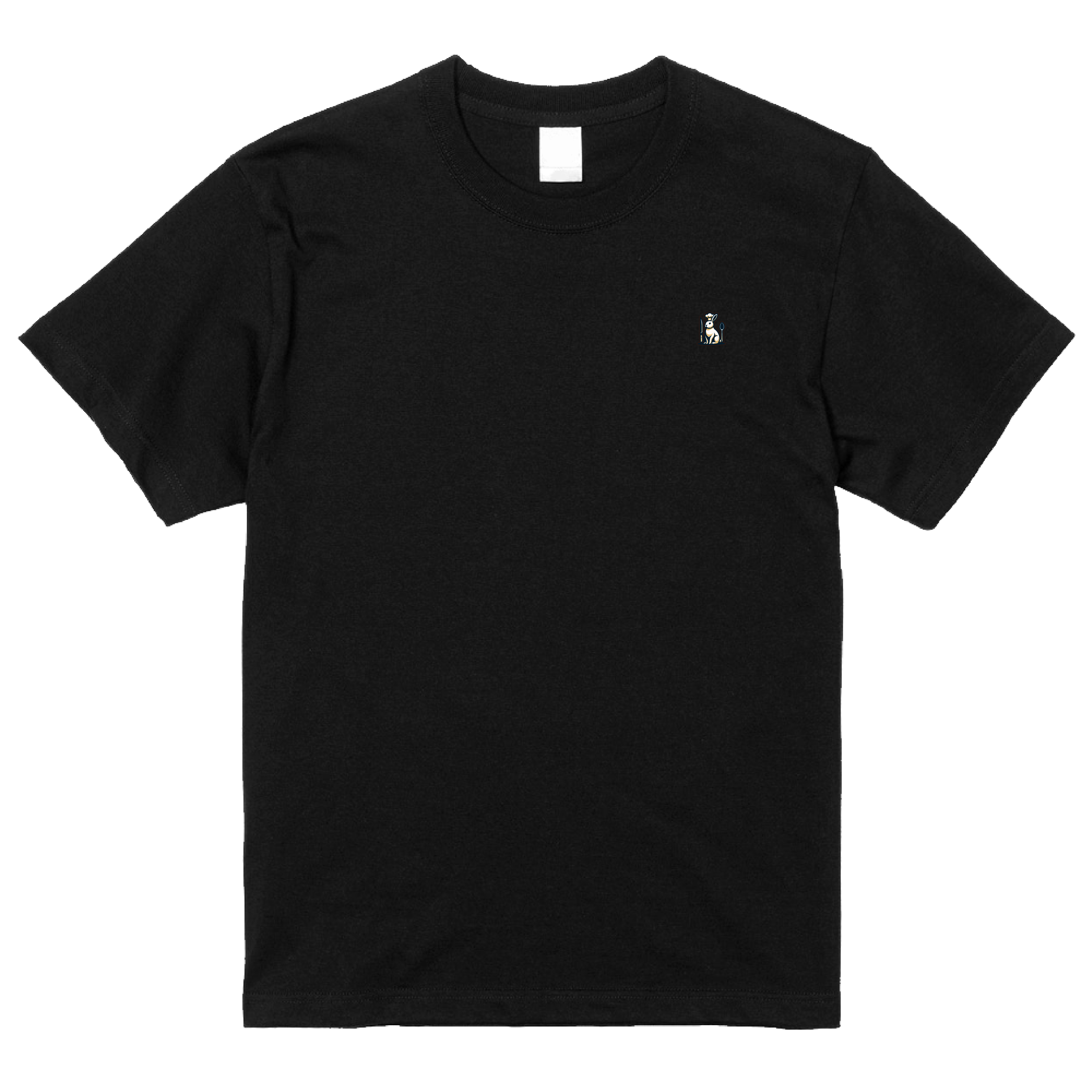 usaロゴTシャツ　Black