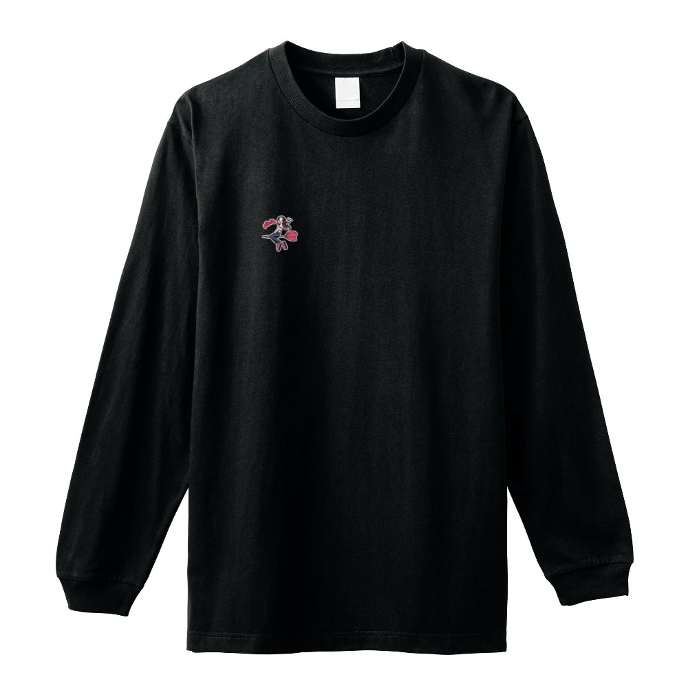 『期間限定』ばばしロングＴシャツ　ブラック