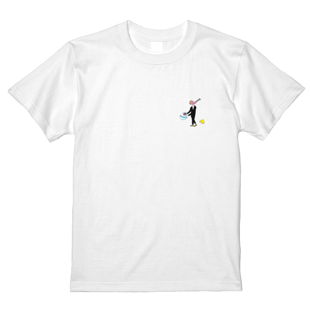 鶏肉人間Tシャツ