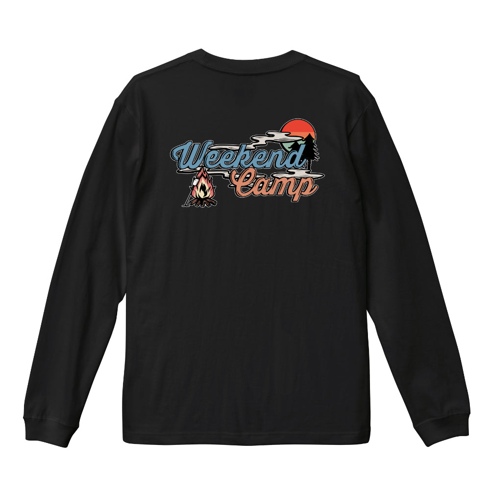 デザインロゴロングTシャツ(背面プリント)