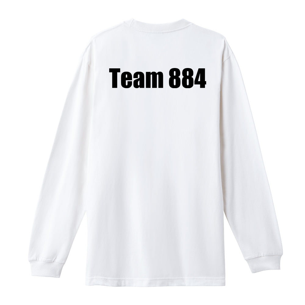 『期間限定』ばばしロングＴシャツ　ホワイト