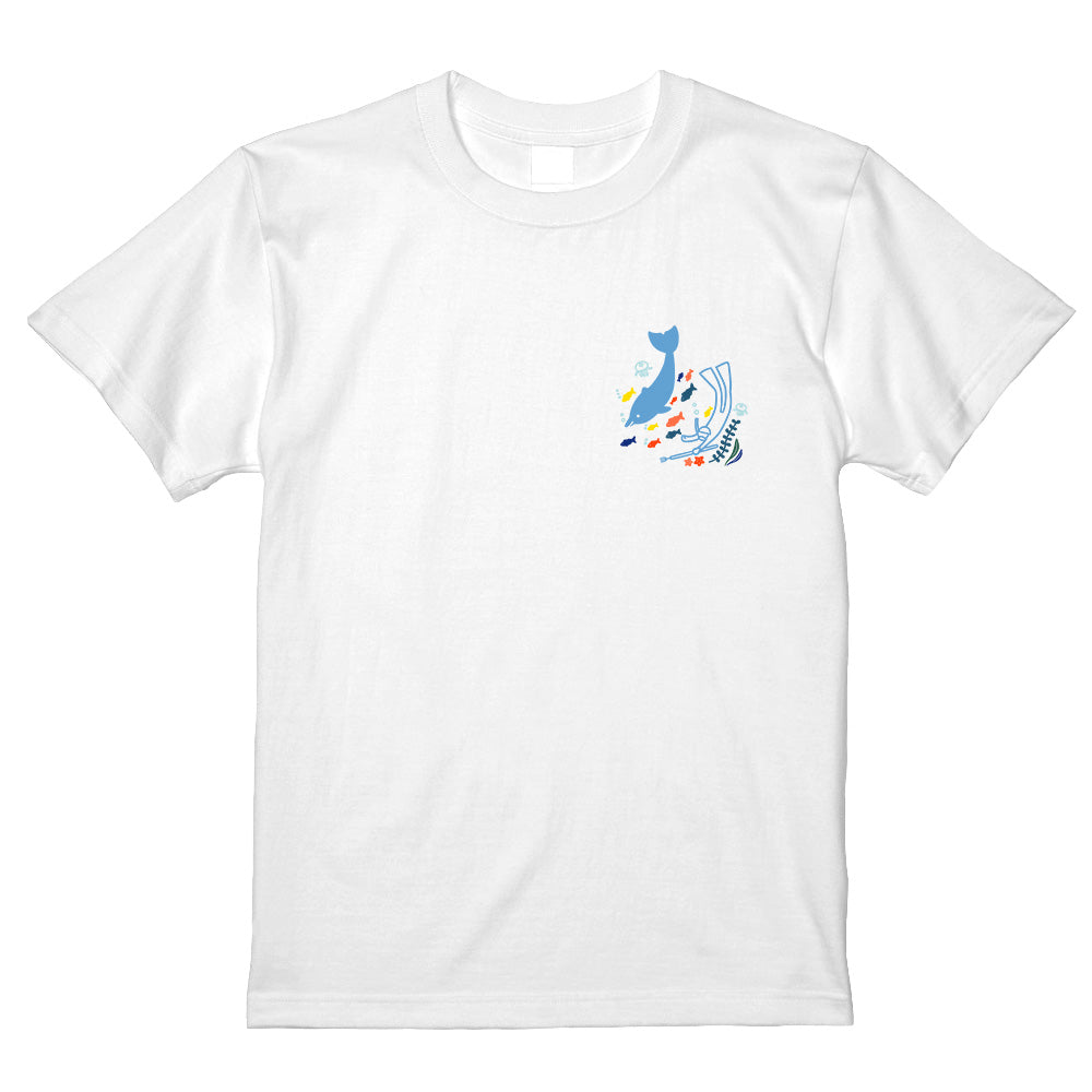 Diving with adorable Fish T-shirt