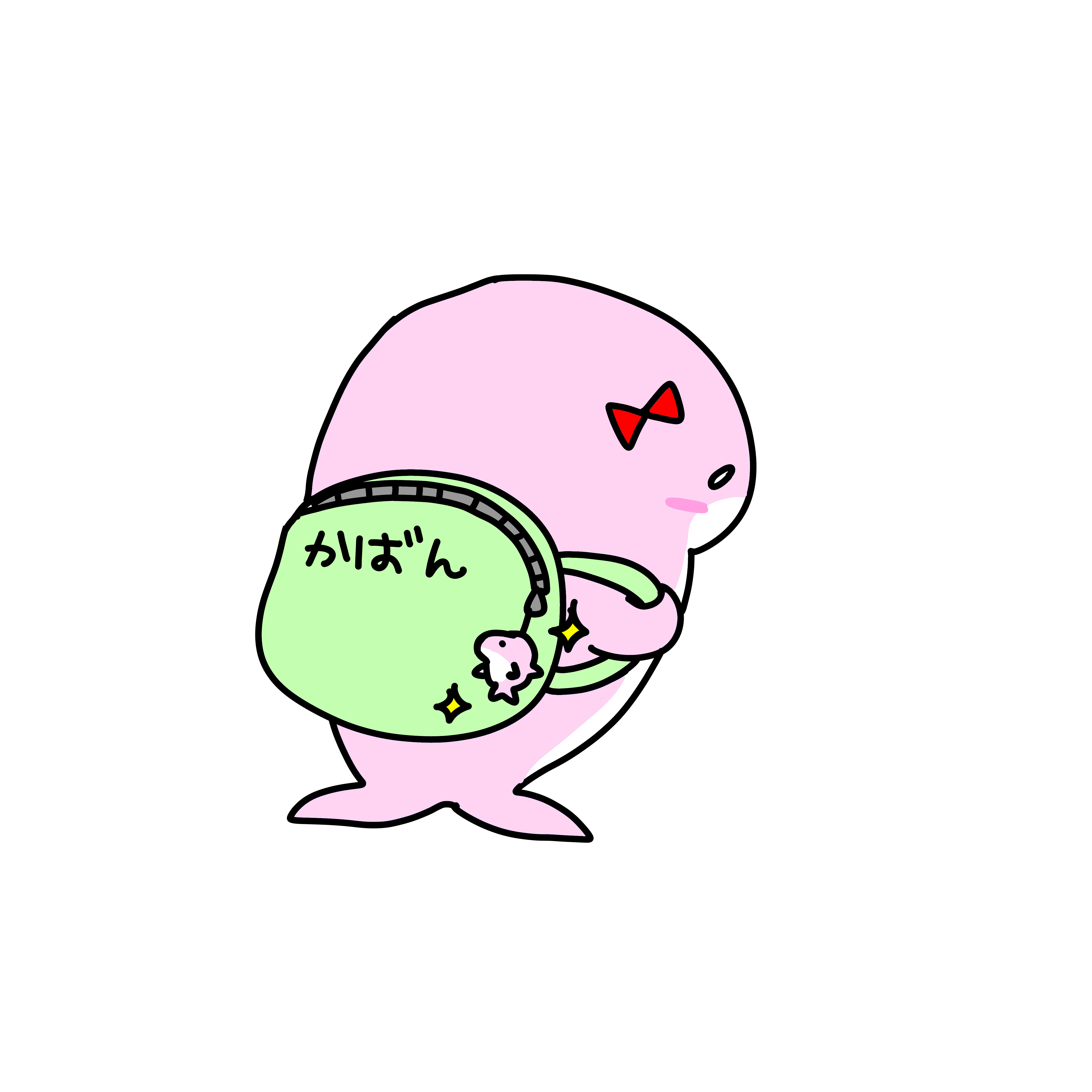ピンクサメキーホルダー