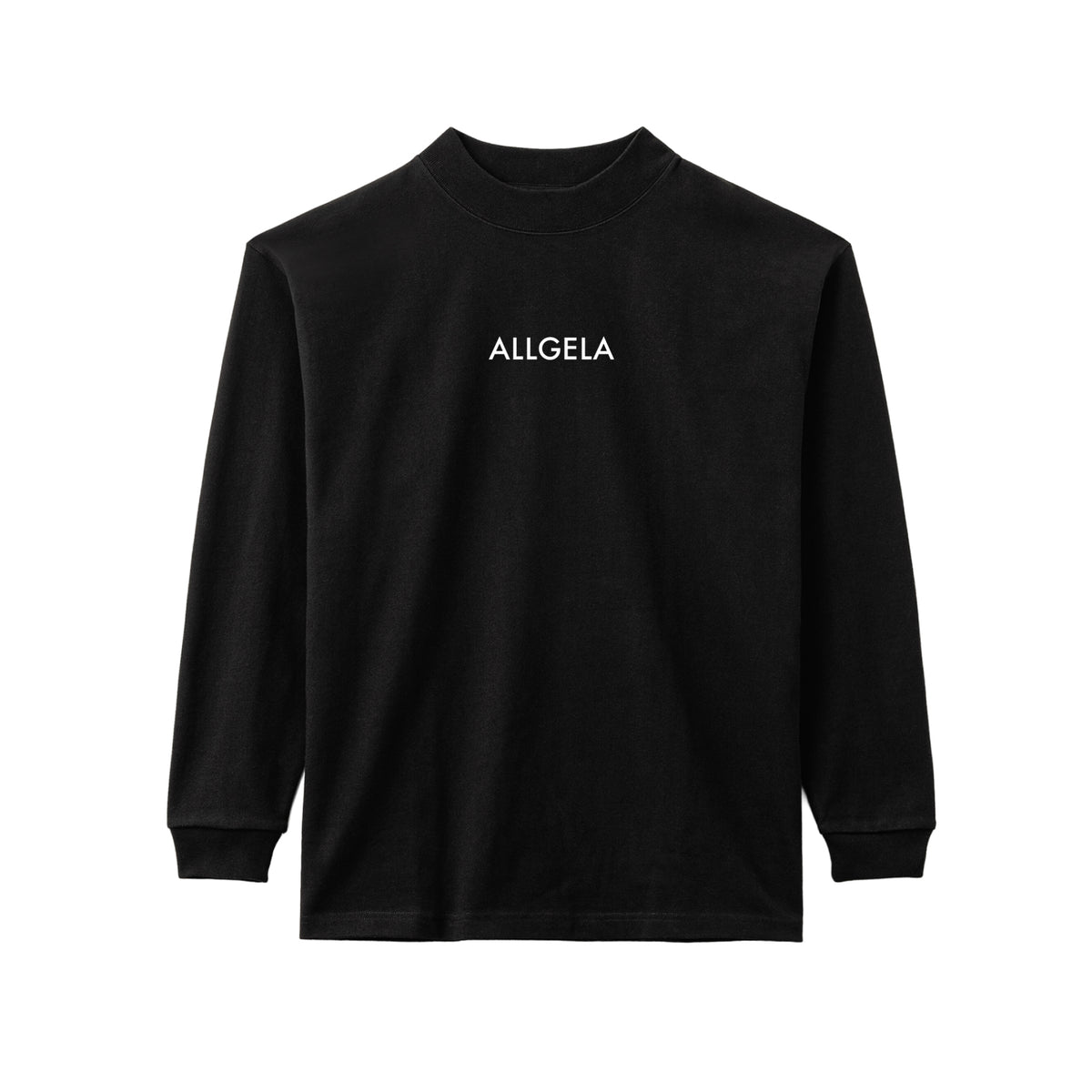 ALLGELAモックネックロンT