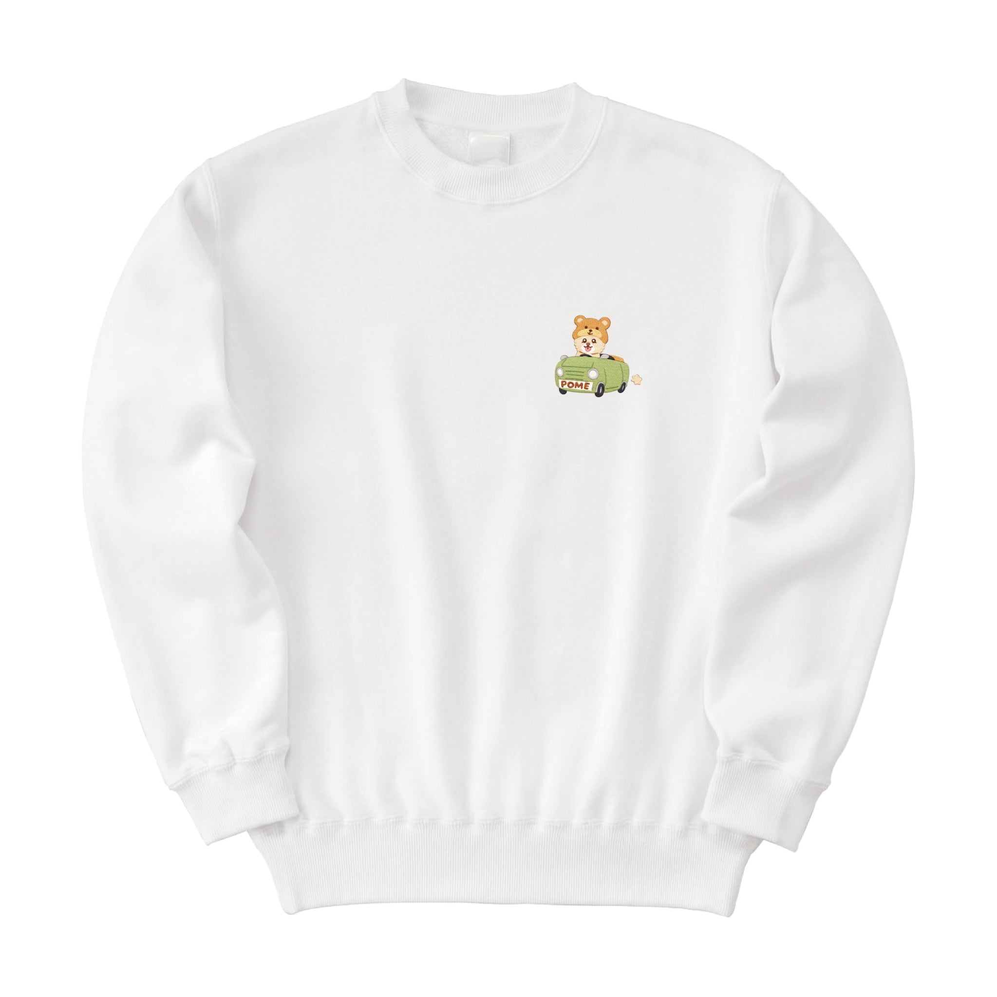 ポメくん刺繍スウェットB