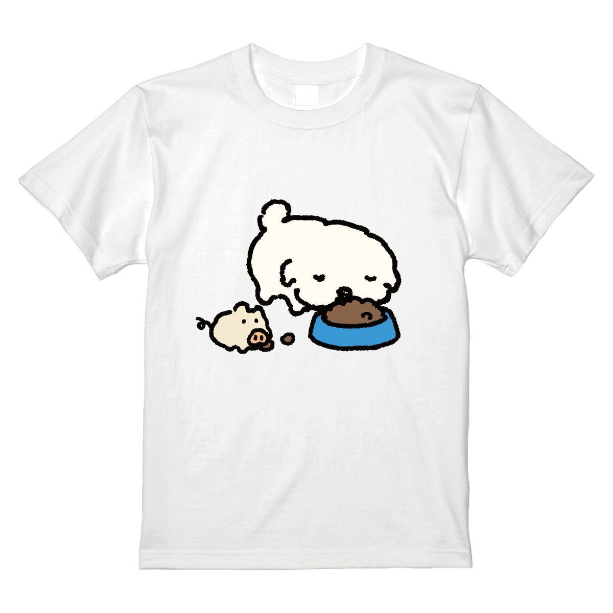 ふわっちょごはんTシャツ