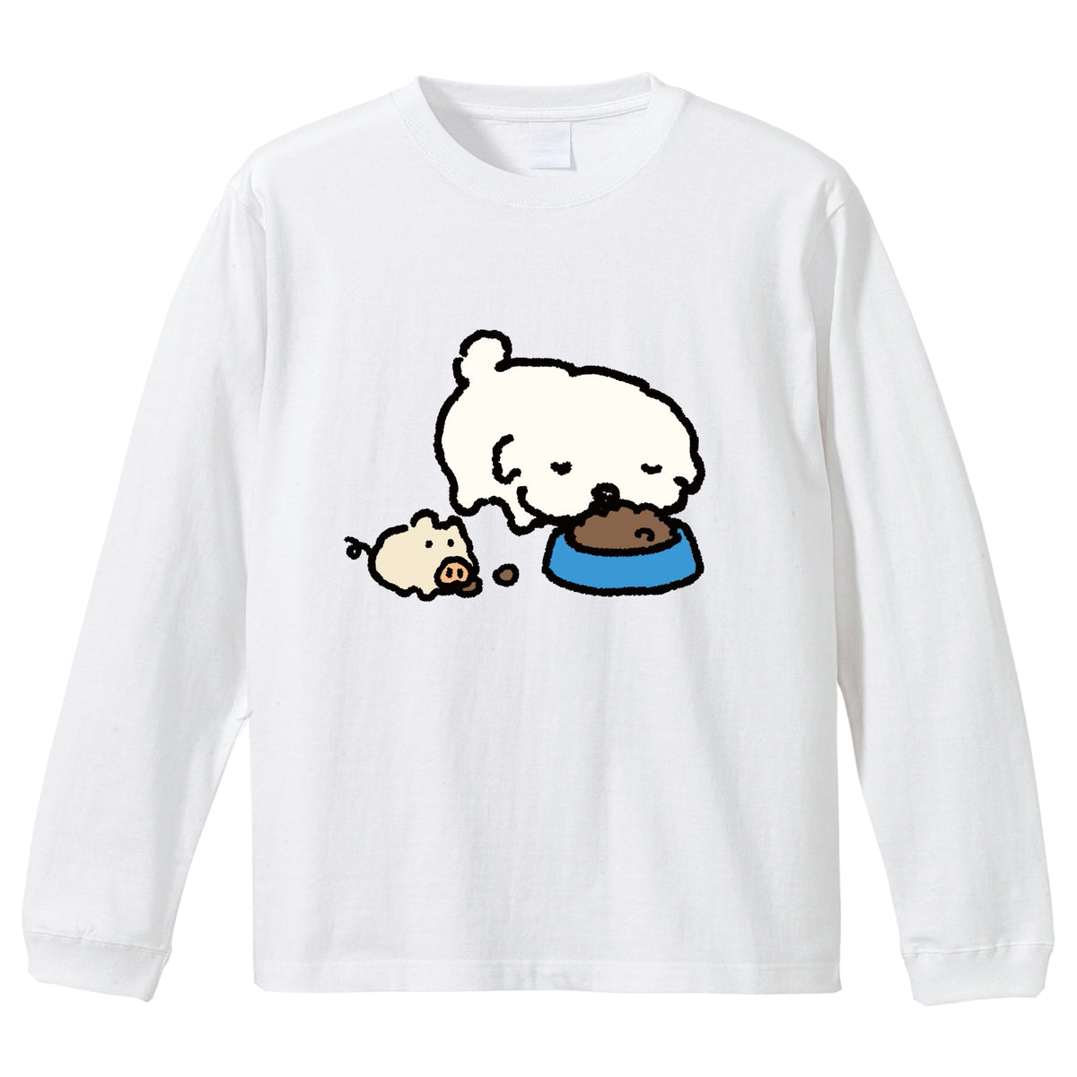 ふわっちょごはんロンT