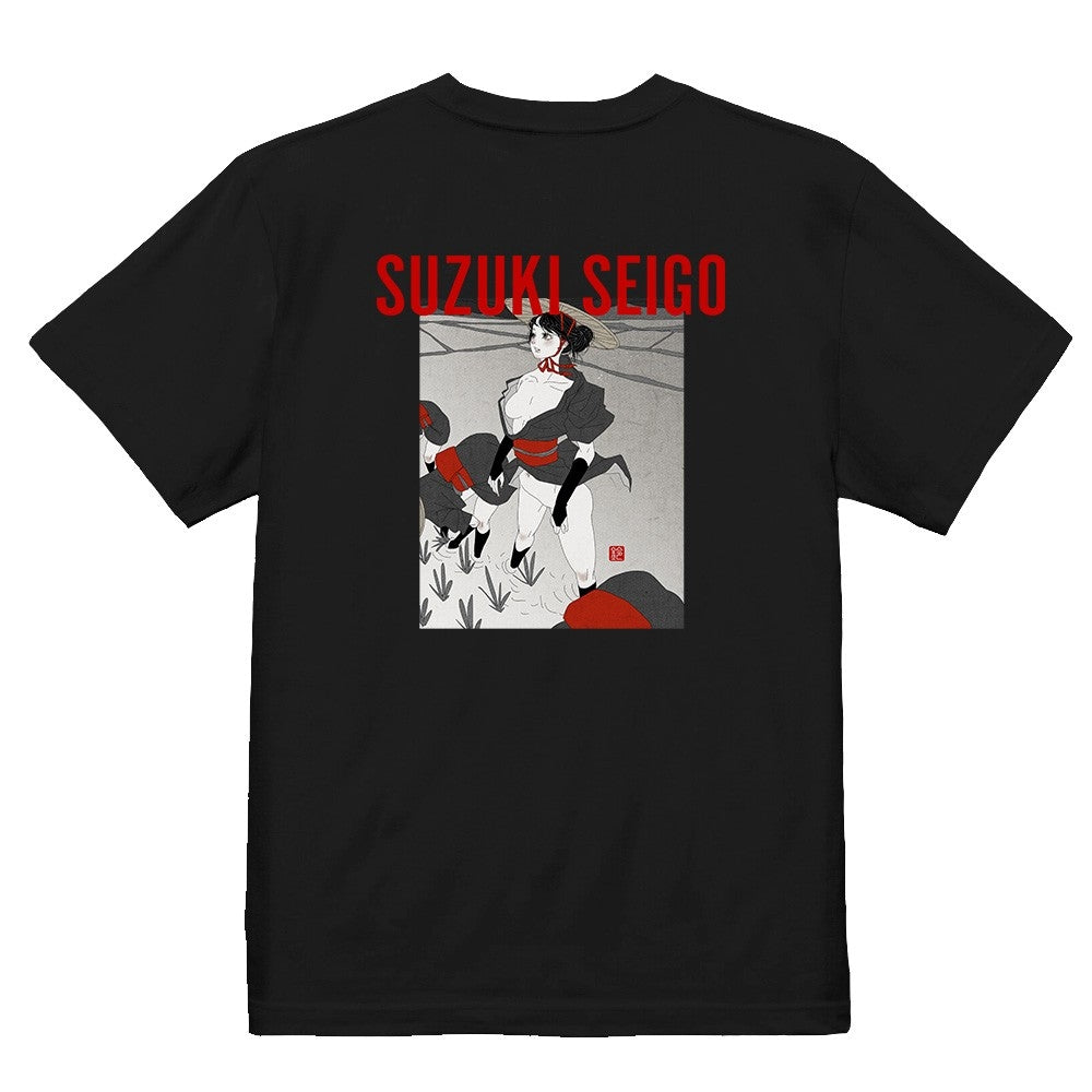 【rice shortage】両面プリントTシャツ