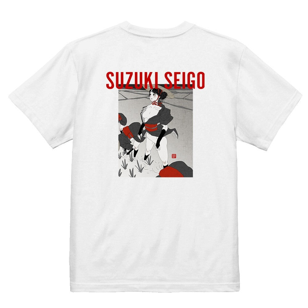 【rice shortage】両面プリントTシャツ